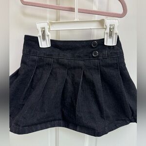 NWOT Garanimals 2T Black Denim Flare Out Girls Skirt
